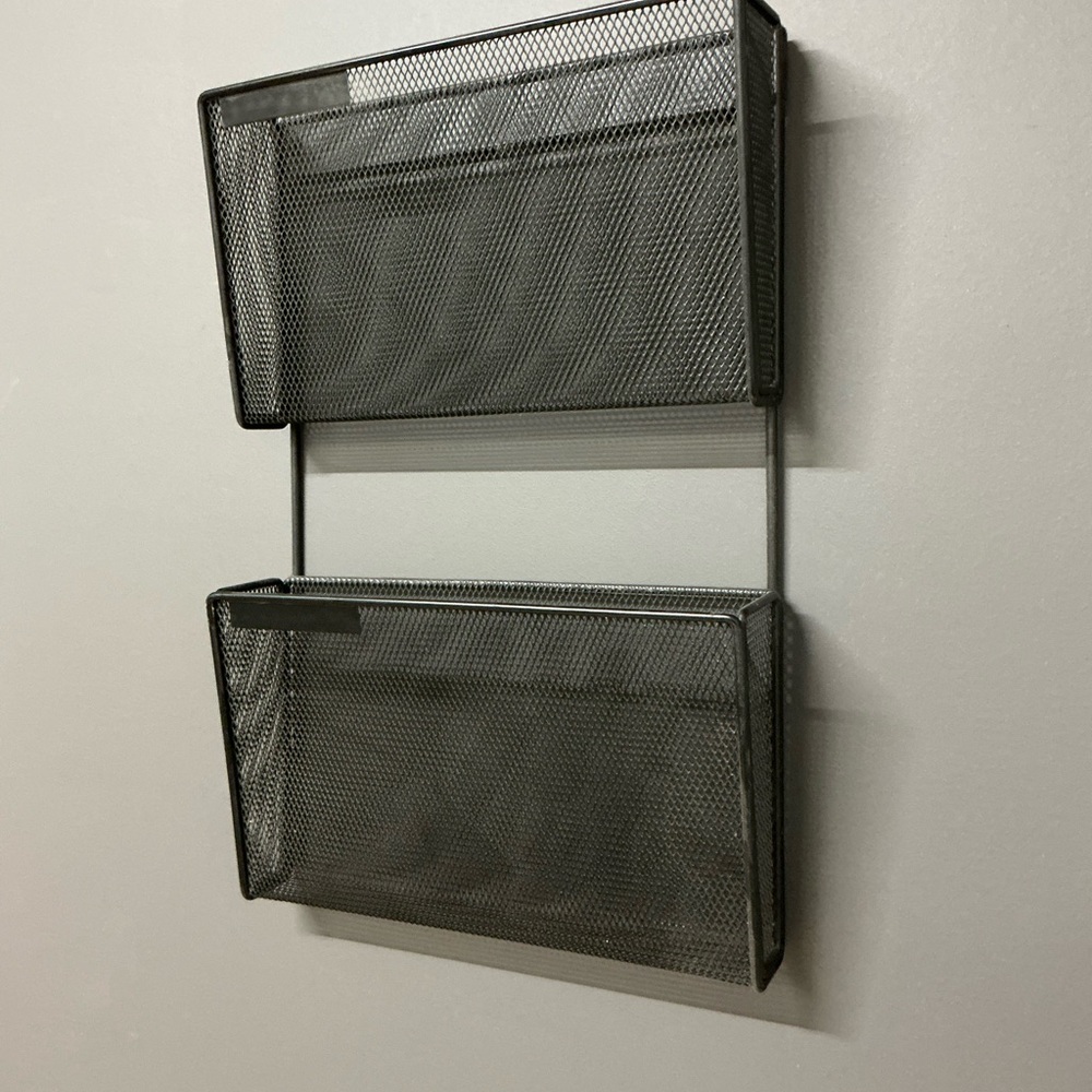 Black Mesh Wall Organizers
